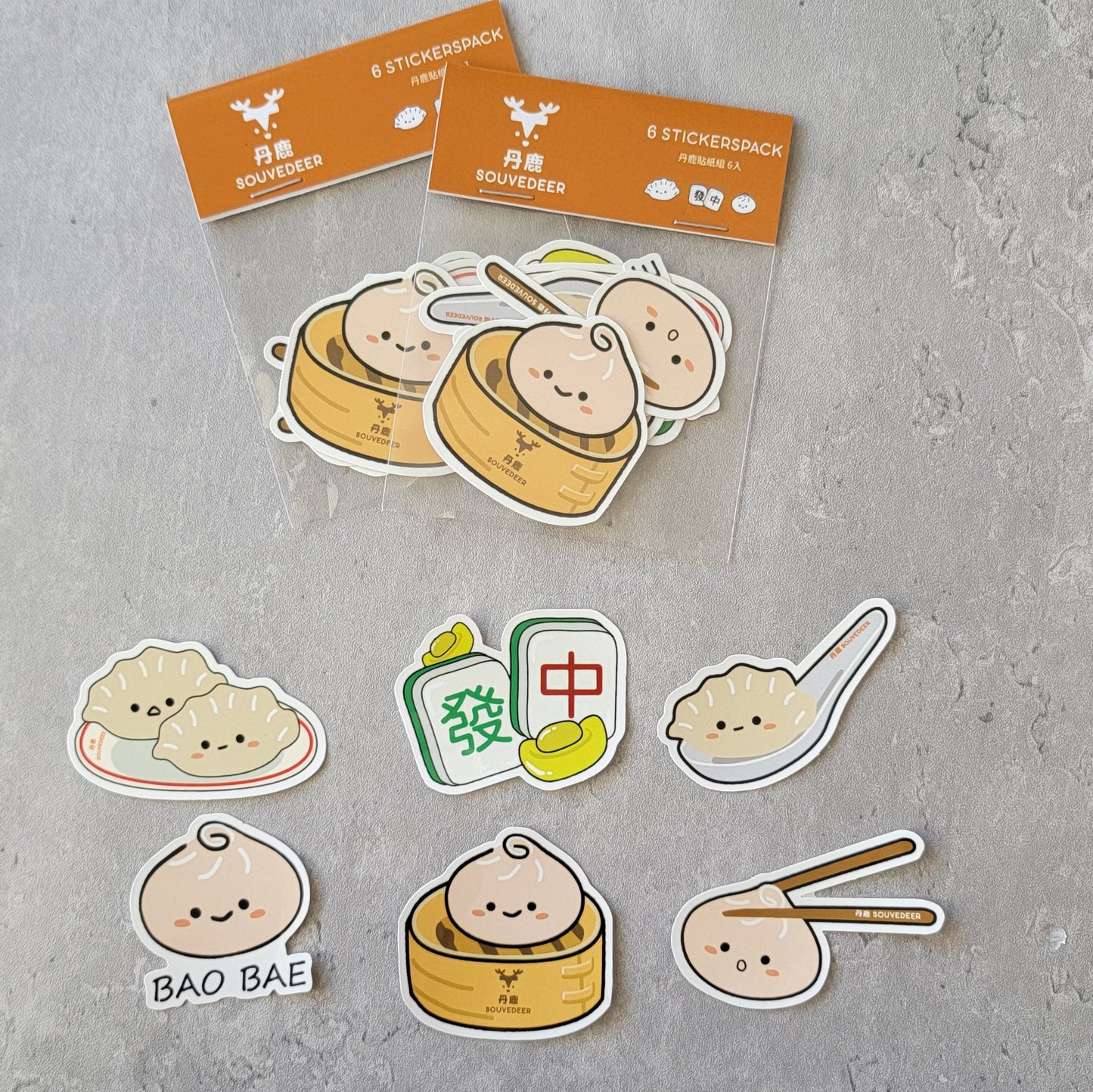 SouveDeer丹鹿 Six Stickerpack
