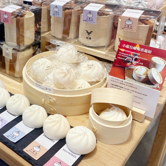 小籠包キャンドル｜蒸籠ギフトセット